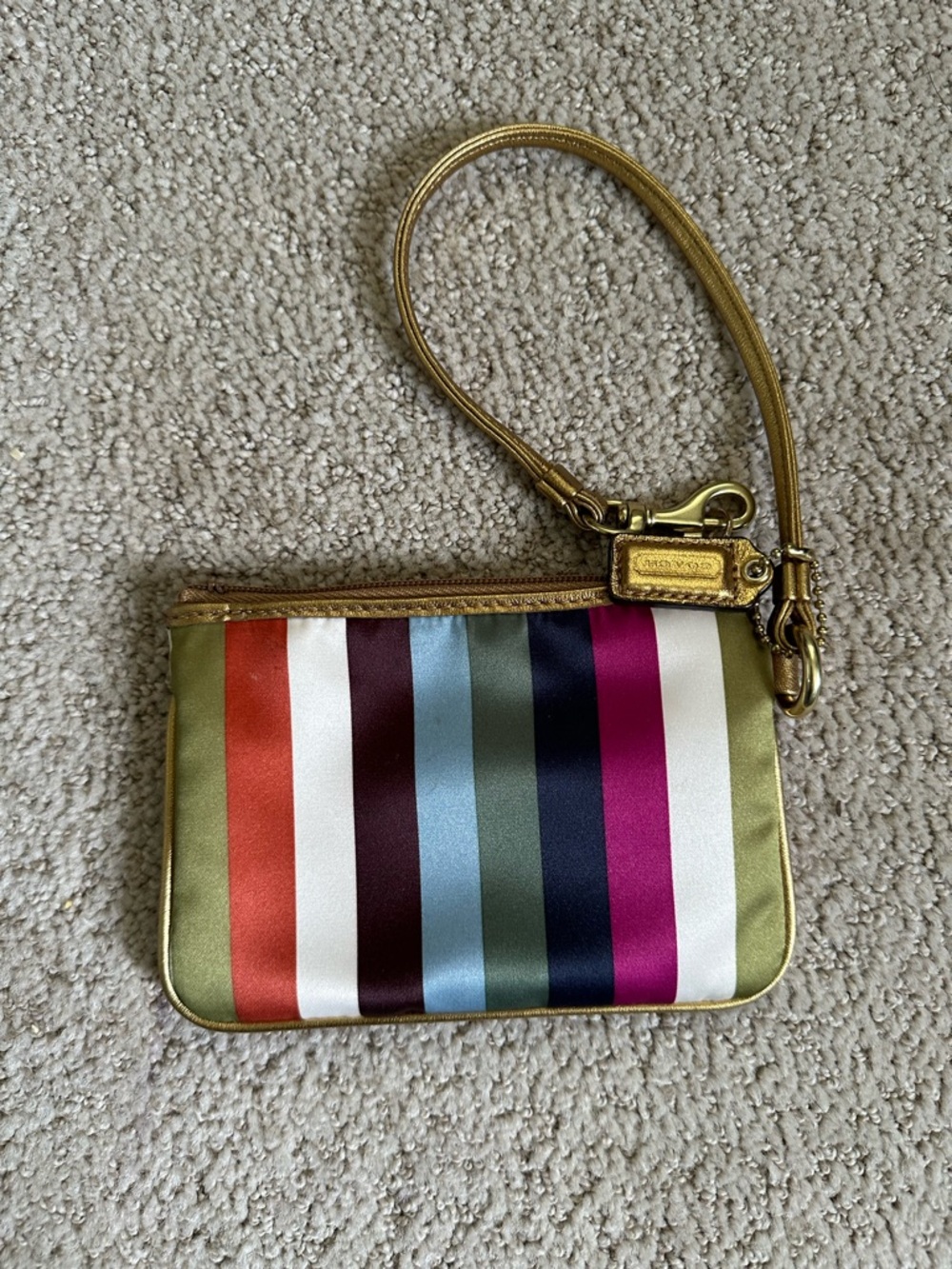 Vintage Y2K Coach Poppy Julia mini wristlet - Picture 3 of 6